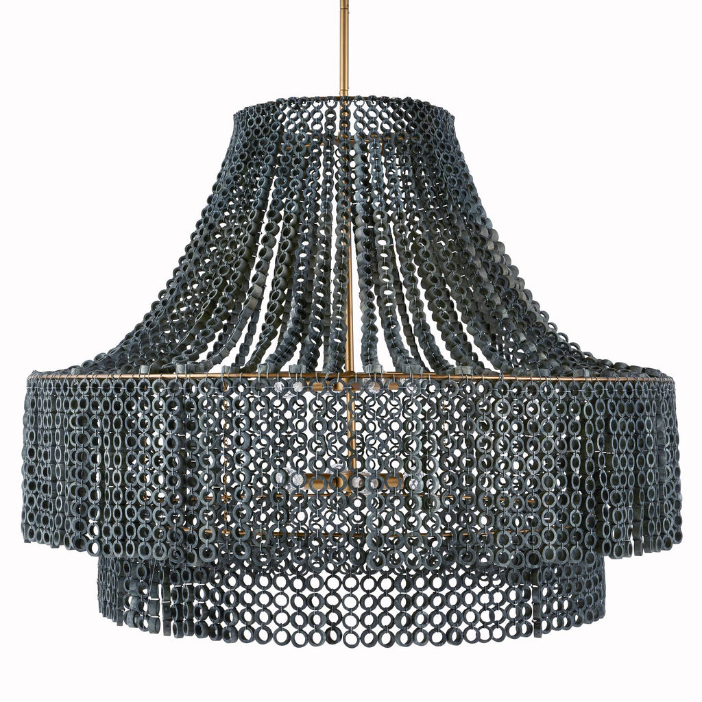 Heritage Hannie Large Chandelier – Gray — view 7