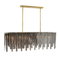 Artisan Leighton Linear Chandelier – Gray — view 1