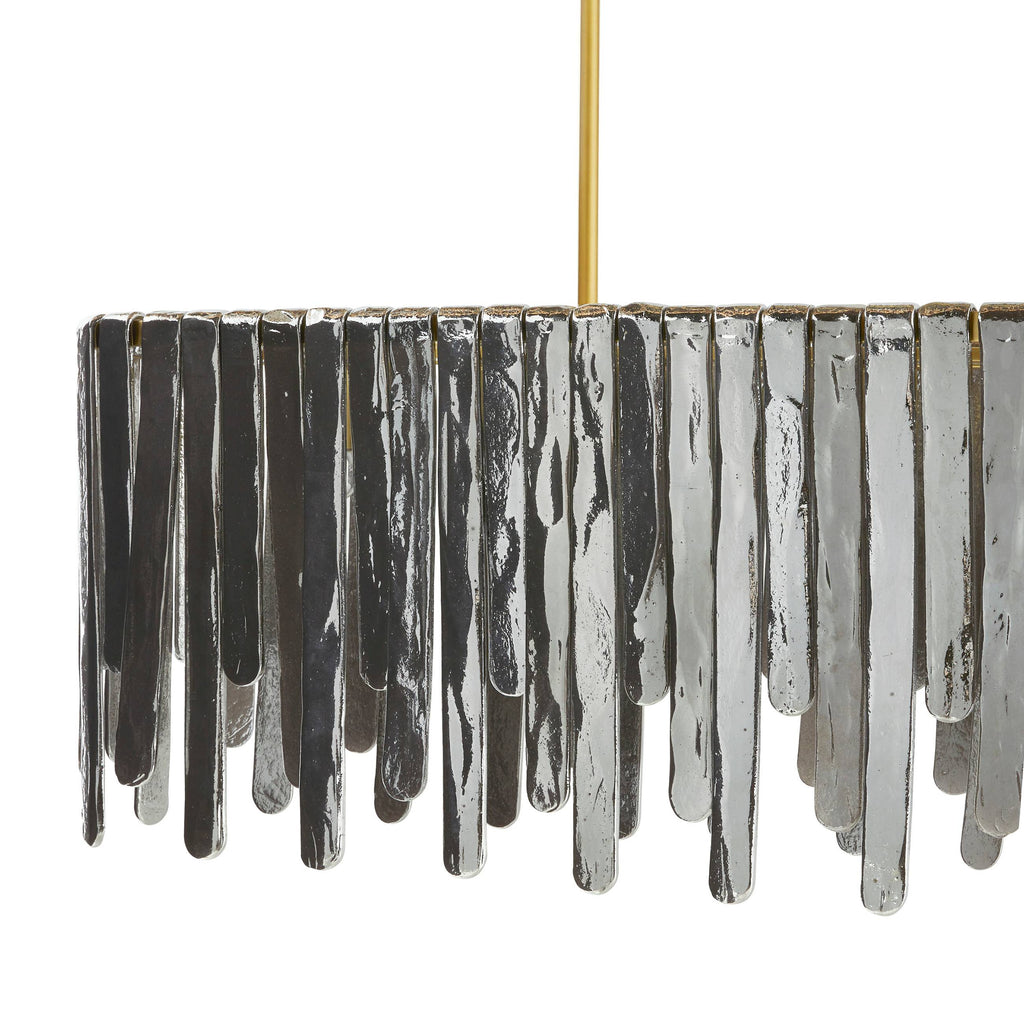 Artisan Leighton Linear Chandelier – Gray — view 10