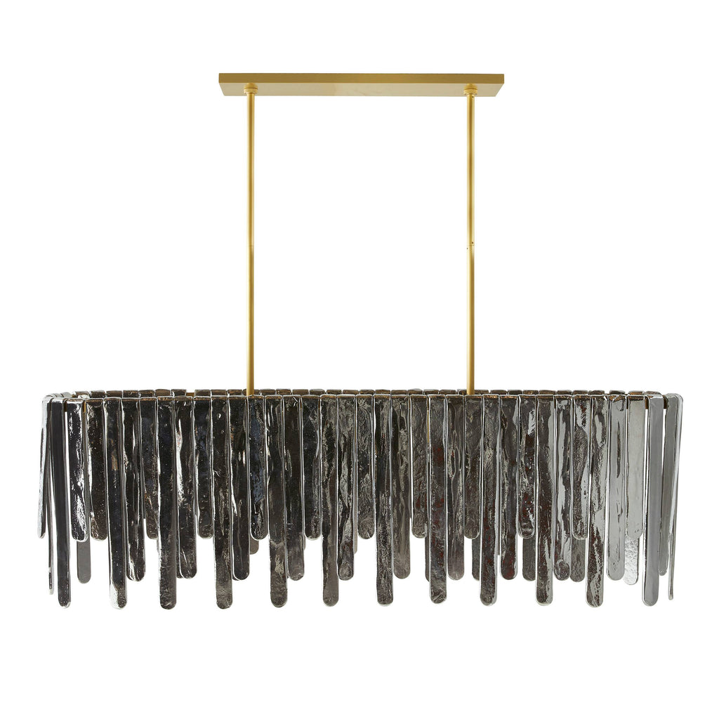 Artisan Leighton Linear Chandelier – Gray — view 5