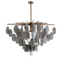 Artisan Tiffany Chandelier – Gold — view 1