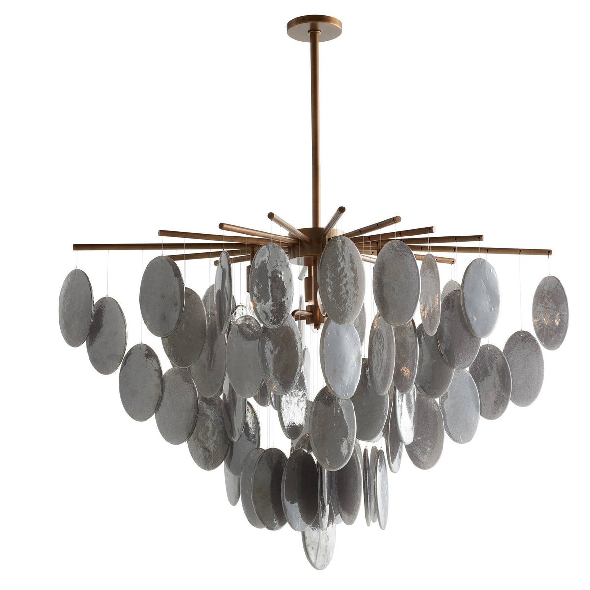 Artisan Tiffany Chandelier – Gold — view 1