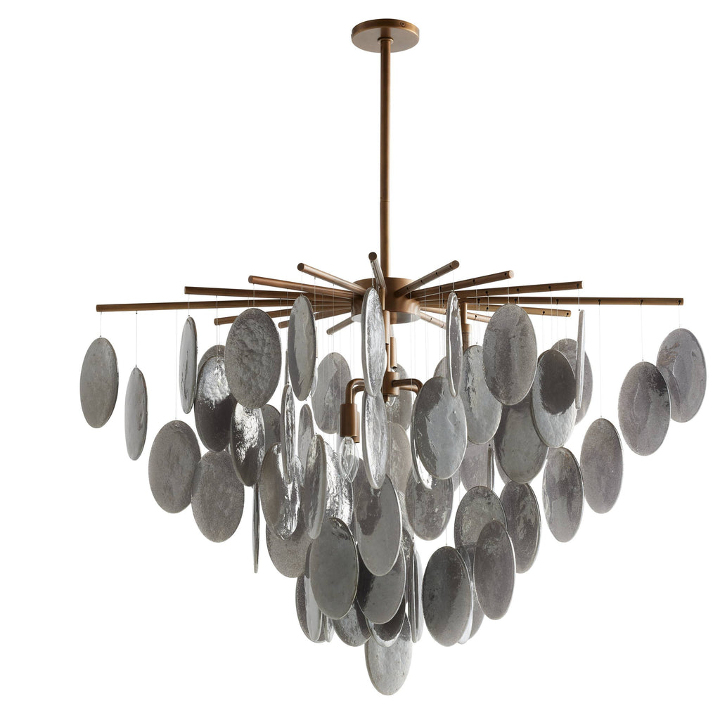 Artisan Tiffany Chandelier – Gold — view 3