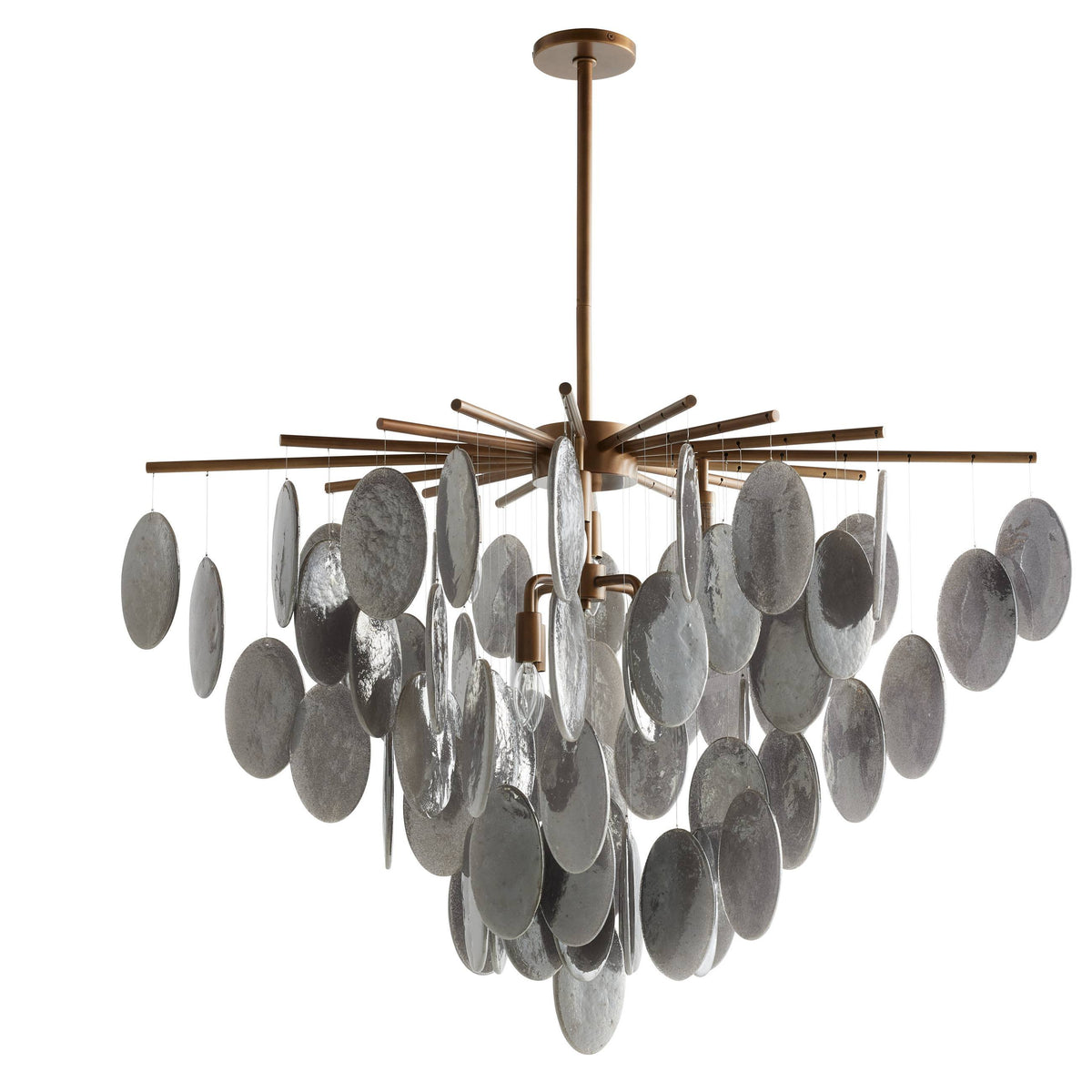 Artisan Tiffany Chandelier – Gold — view 3