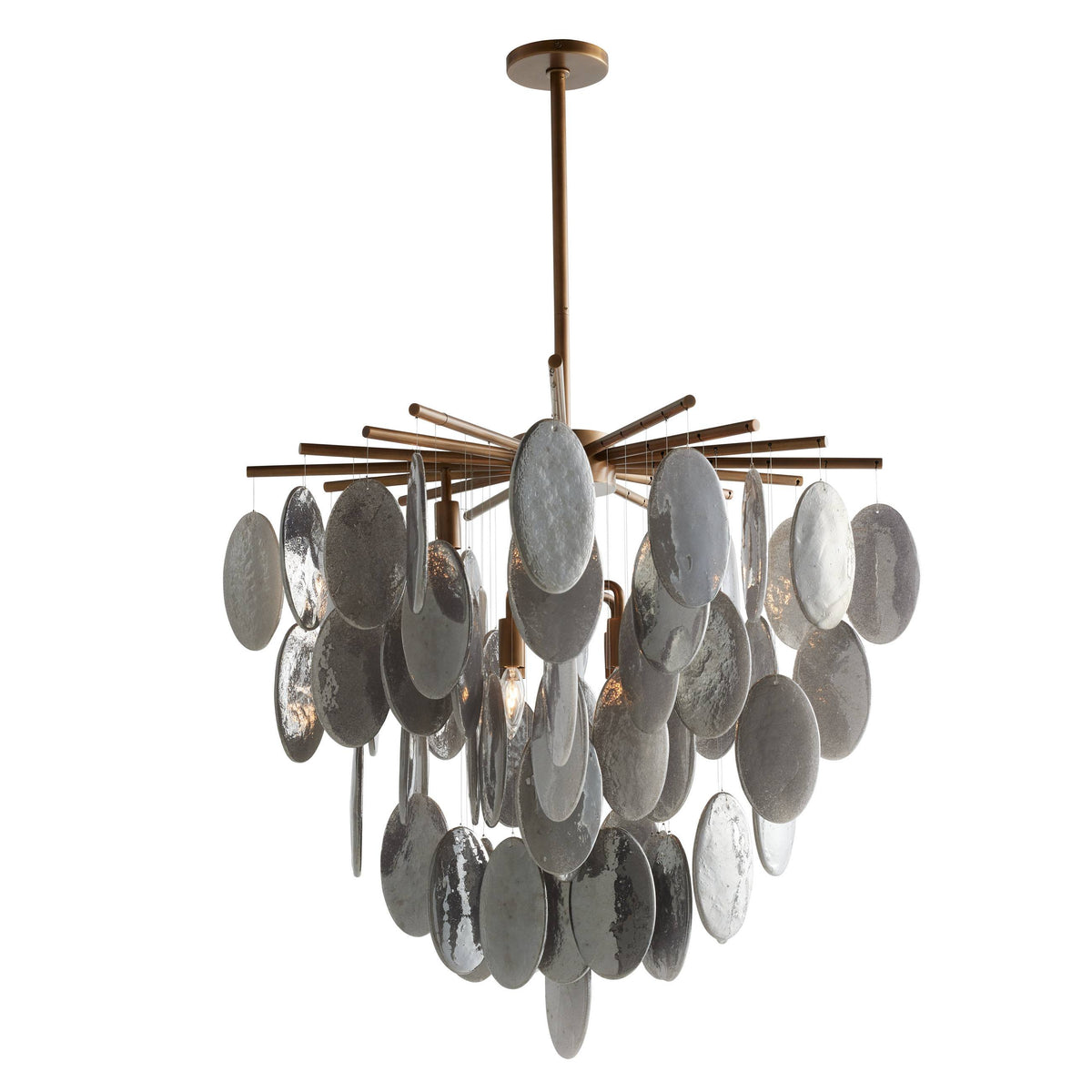 Artisan Tiffany Chandelier – Gold — view 4