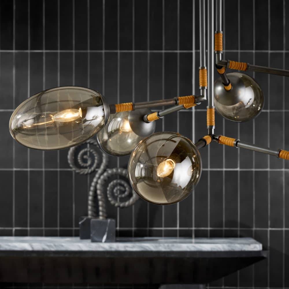 Sculptural Falcon Chandelier — view 2
