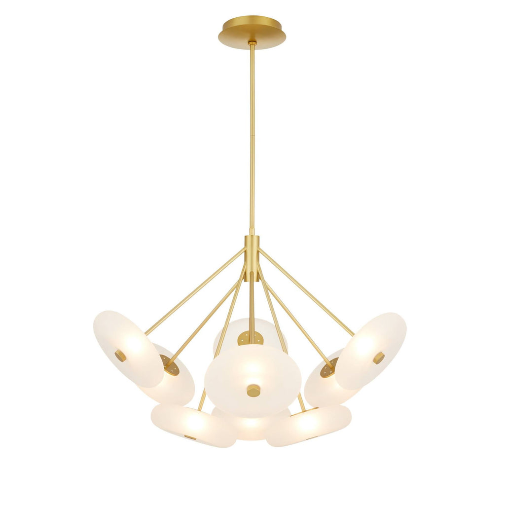 Sculptural Helios Chandelier — view 1