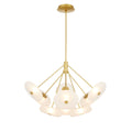Sculptural Helios Chandelier — view 1