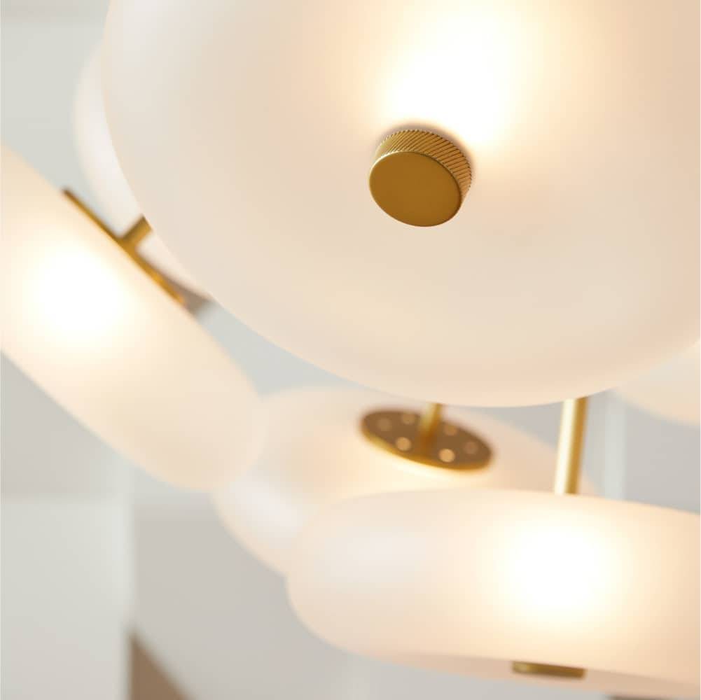 Sculptural Helios Chandelier — view 3