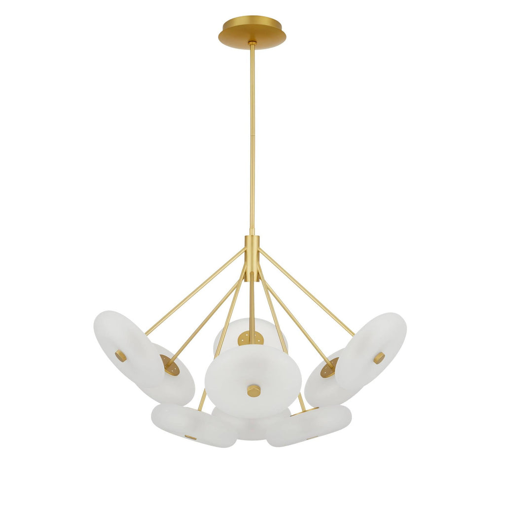 Sculptural Helios Chandelier — view 5
