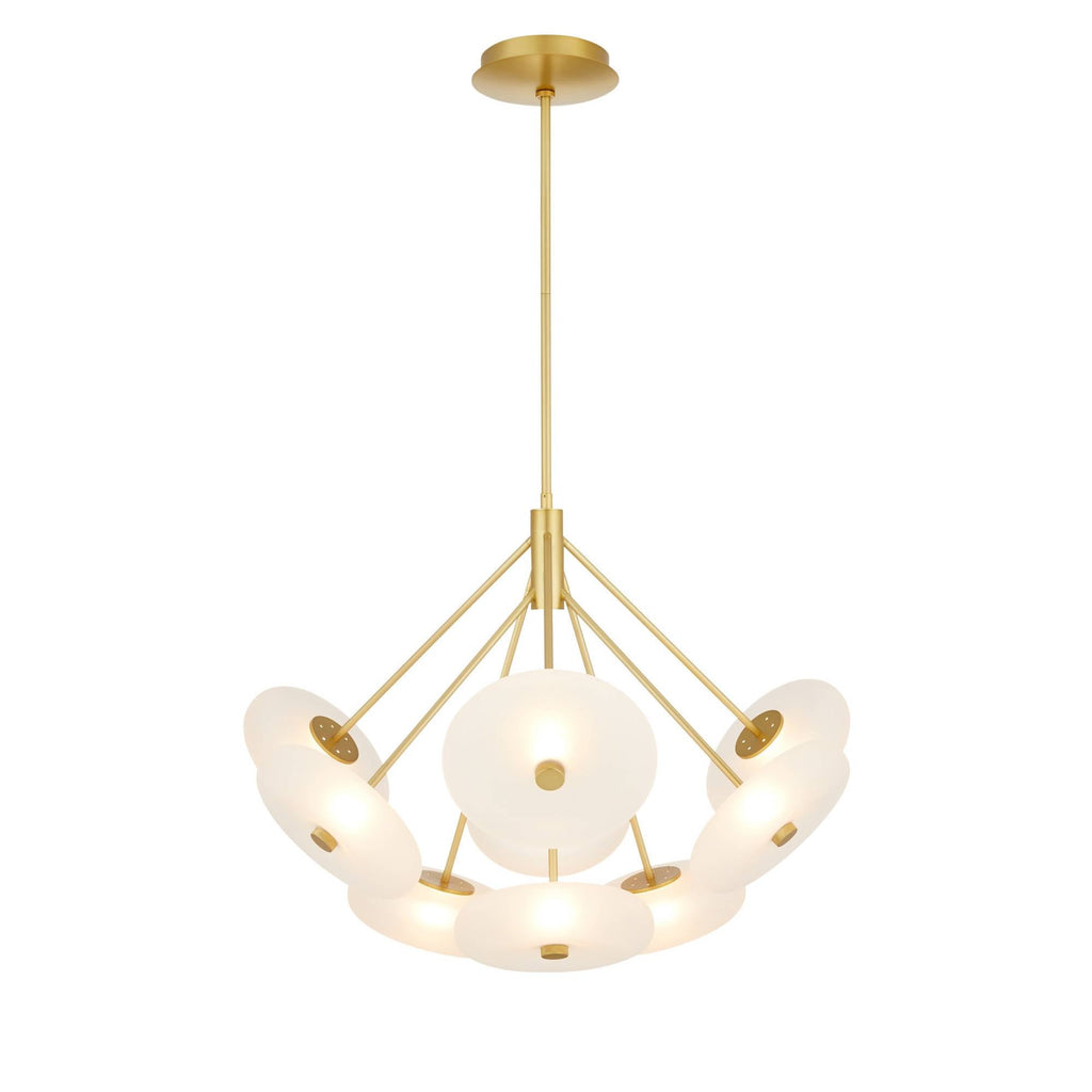 Sculptural Helios Chandelier — view 6