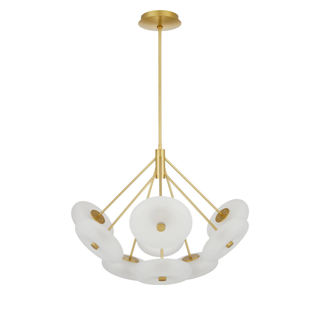Sculptural Helios Chandelier — view 7