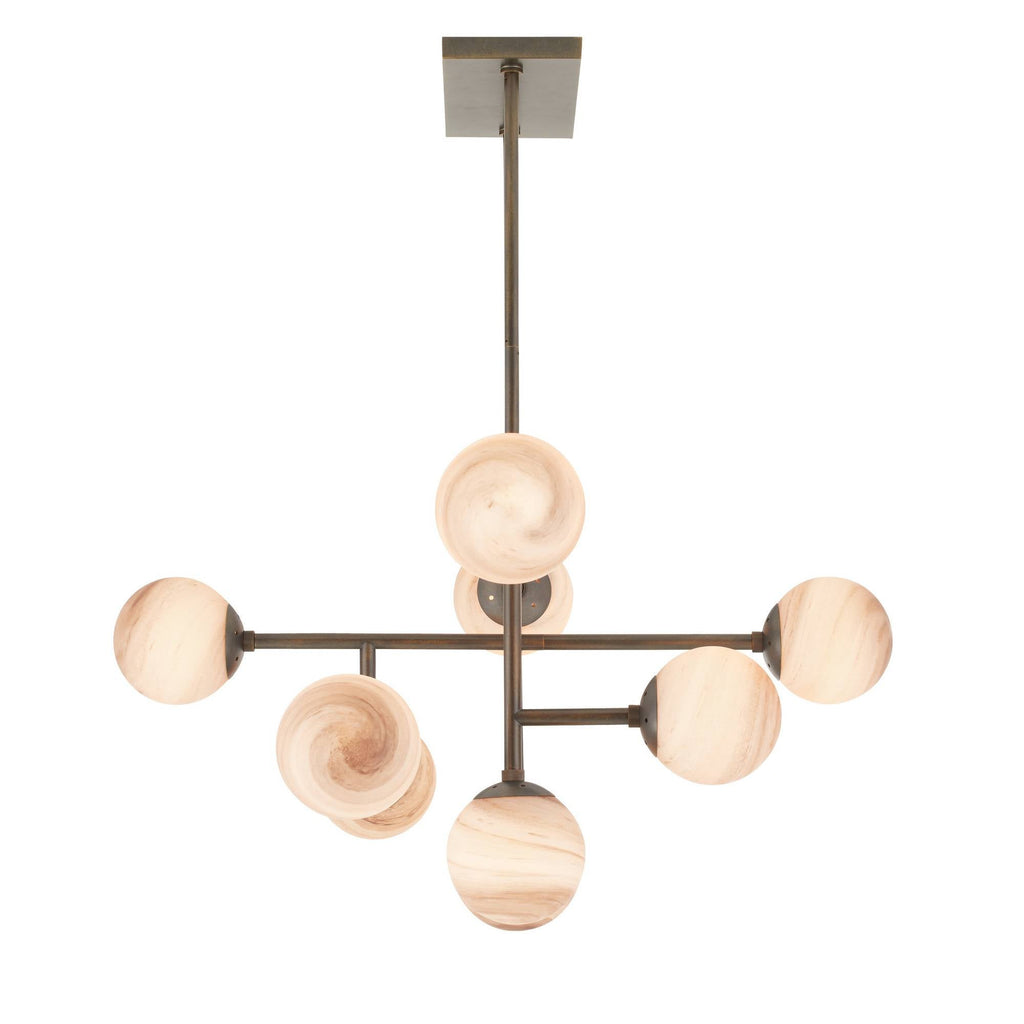 Sculptural Hadden Linear Chandelier — view 7