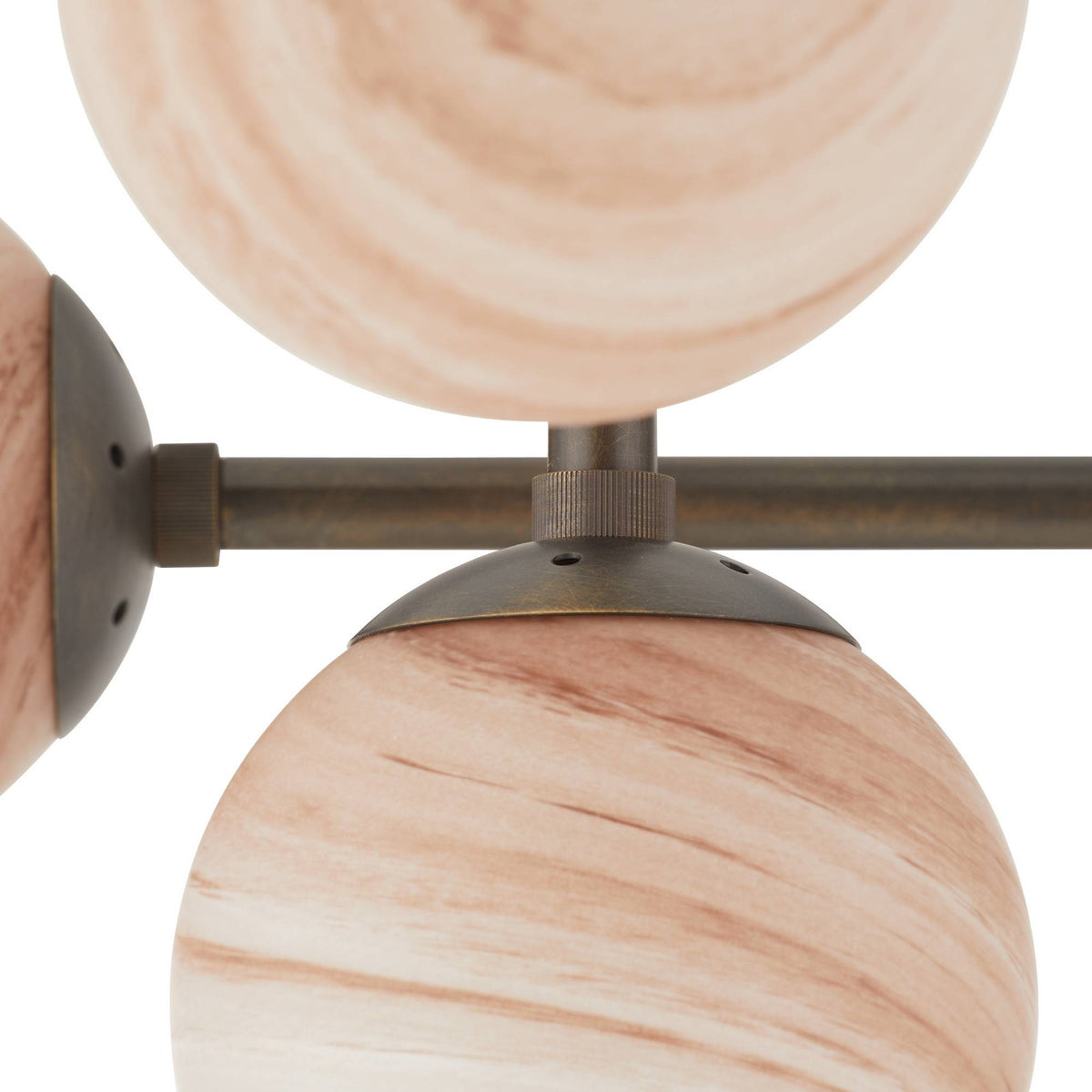 Sculptural Hadden Linear Chandelier — view 9