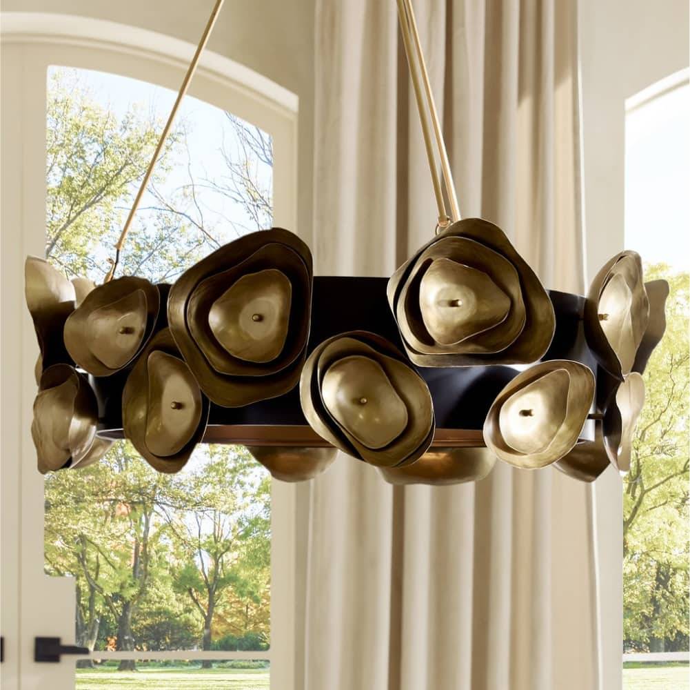 Sculptural Gaia Chandelier — view 2