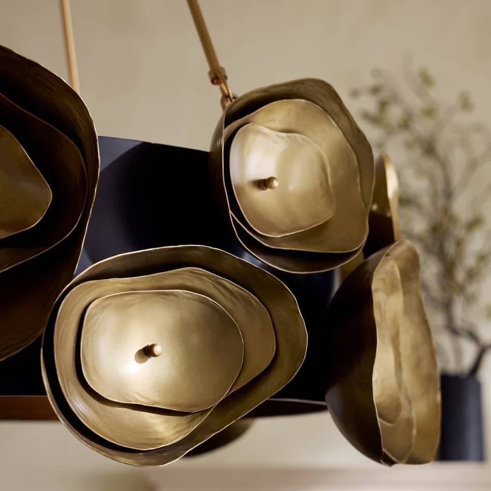 Sculptural Gaia Chandelier — view 4