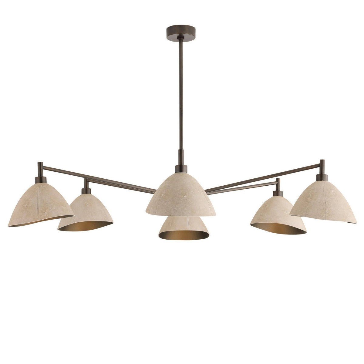 Sculptural Inlet Chandelier — view 1