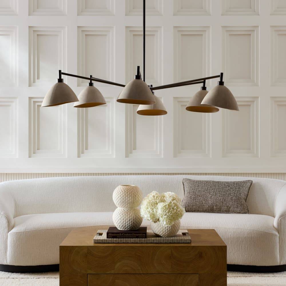 Sculptural Inlet Chandelier — view 2