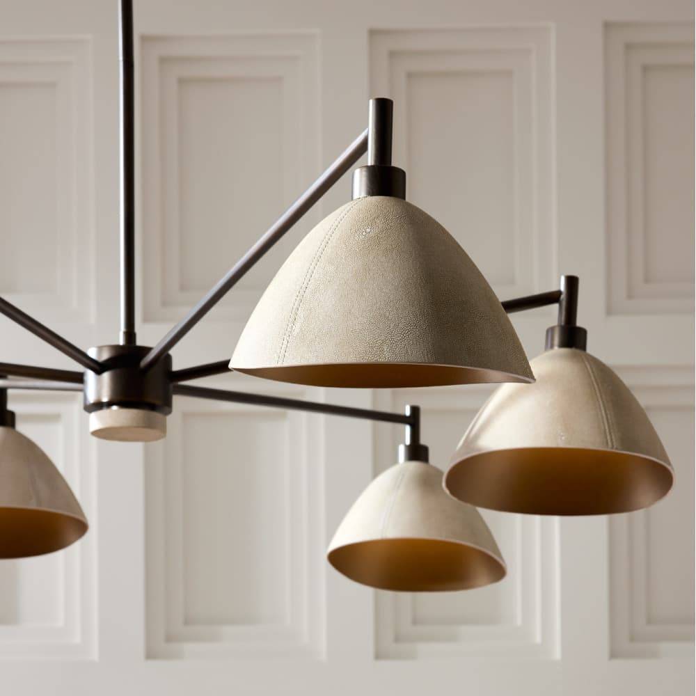 Sculptural Inlet Chandelier — view 4
