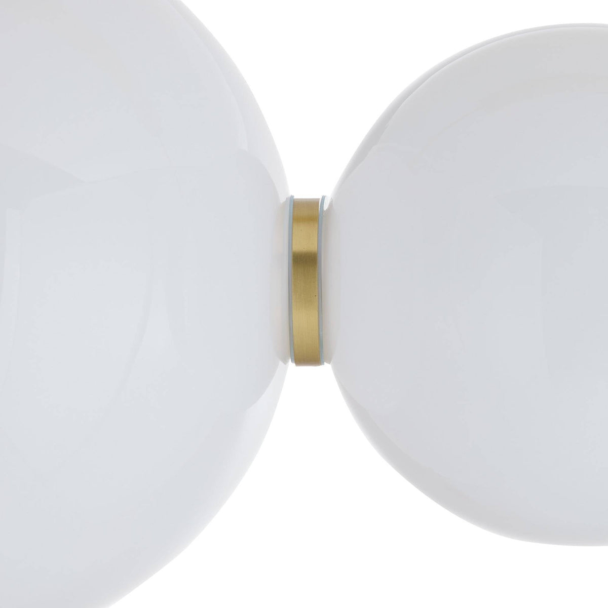 Sculptural Raphael Linear Chandelier – White — view 10