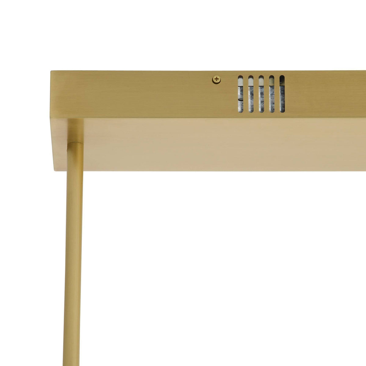 Sculptural Raphael Linear Chandelier – White — view 8