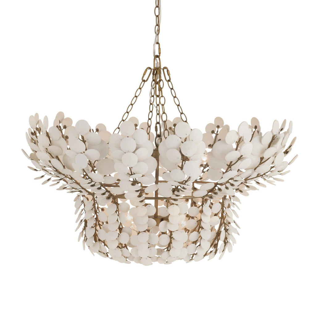 Heritage Bilal Chandelier – White — view 1