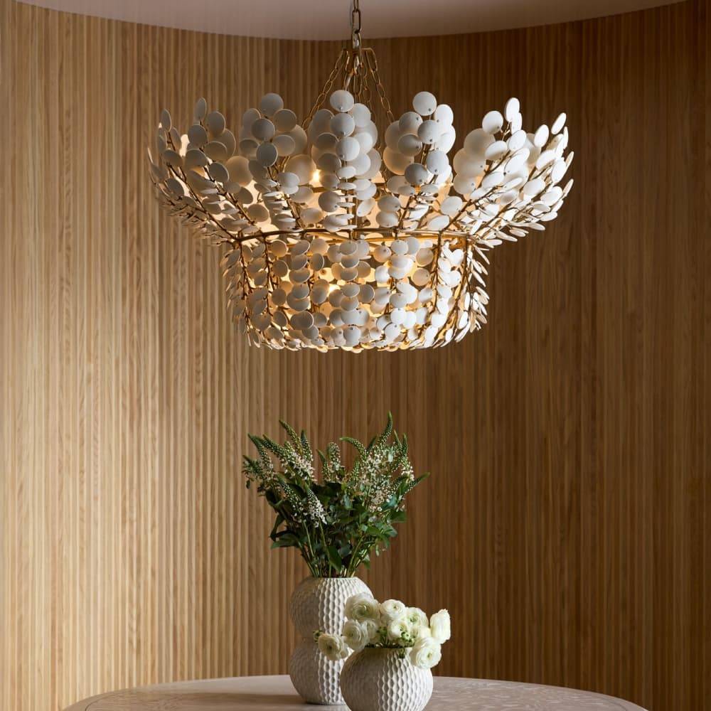 Heritage Bilal Chandelier – White — view 2