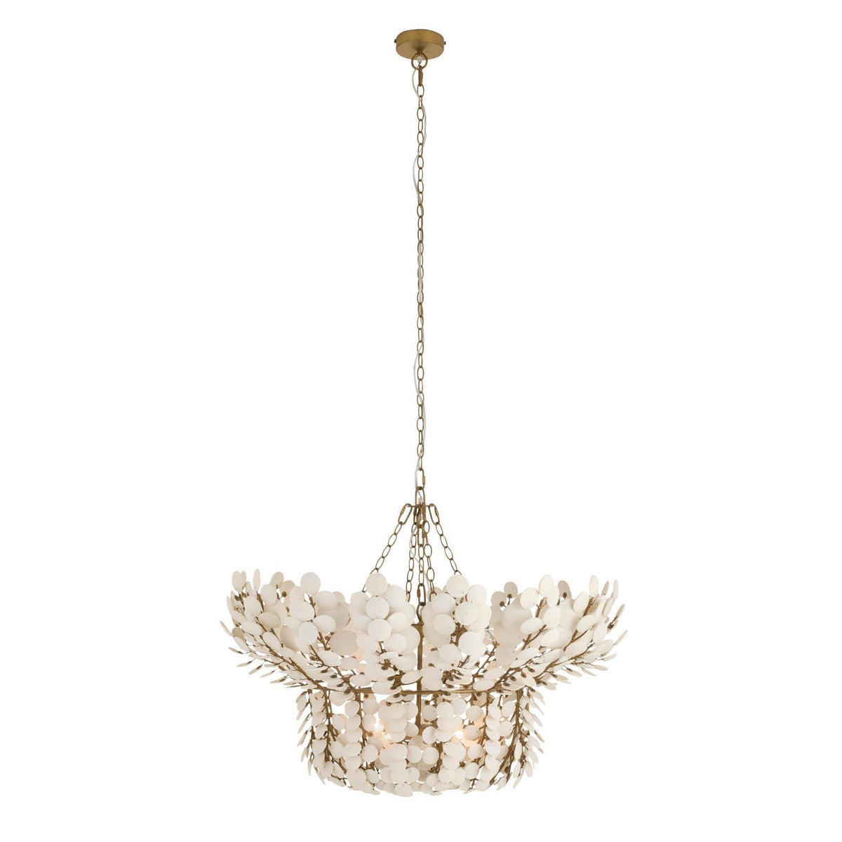 Heritage Bilal Chandelier – White — view 5