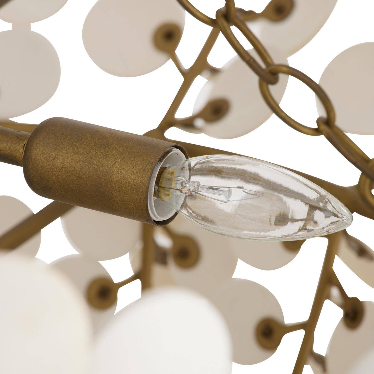 Heritage Bilal Chandelier – White — view 8