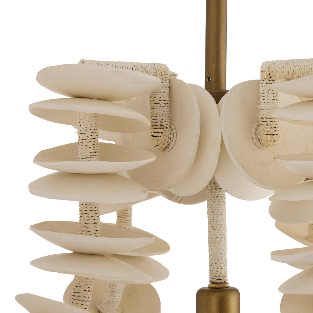 Sculptural Kalama Linear Chandelier — view 10