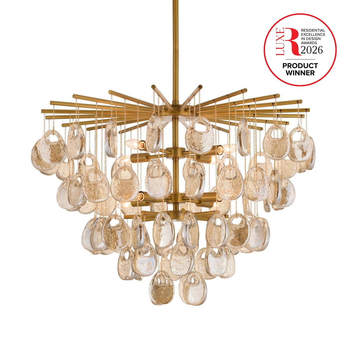 Sculptural Jacqueline Chandelier — view 1