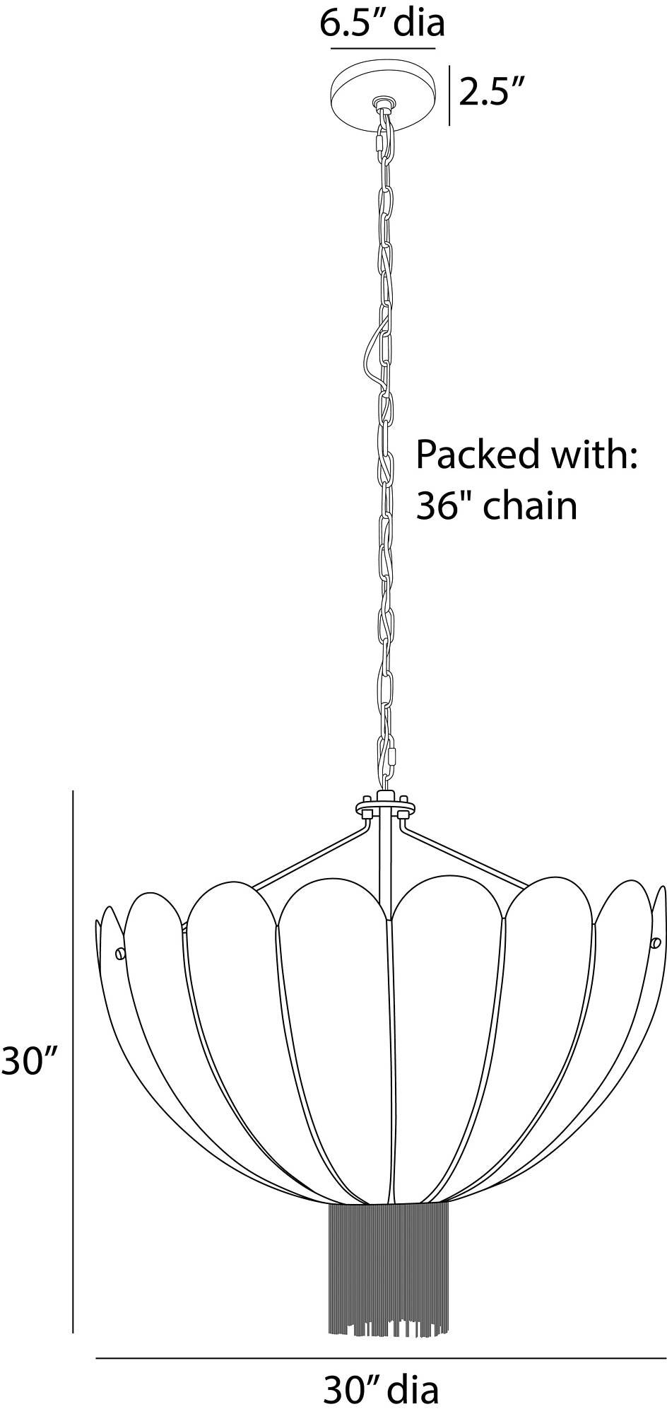 Artisan Inaya Chandelier — view 13