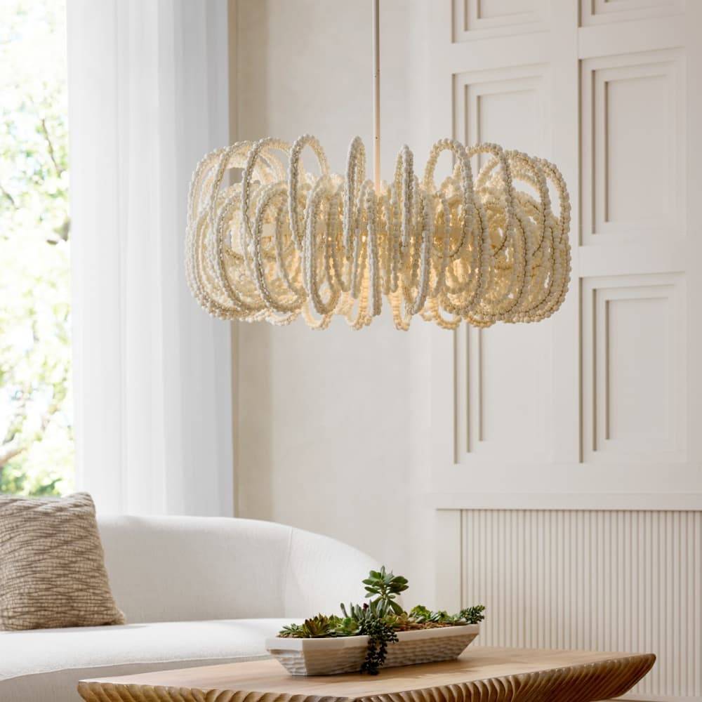 Sculptural Keely Chandelier — view 2