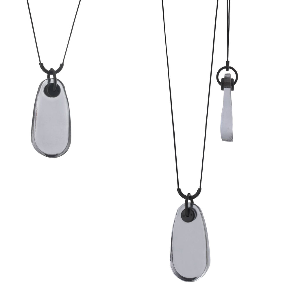Sculptural Melt Chandelier – Gray — view 11