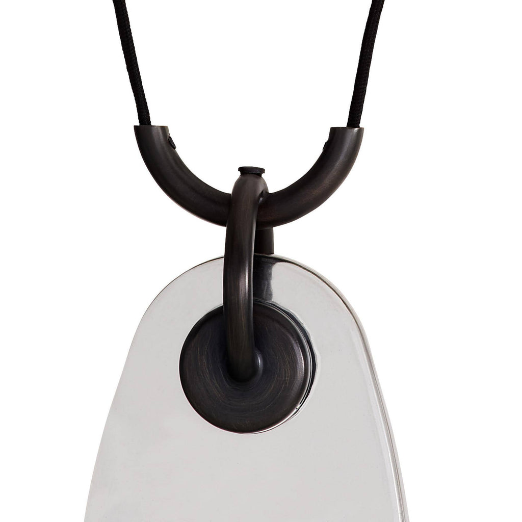 Sculptural Melt Chandelier – Gray — view 8