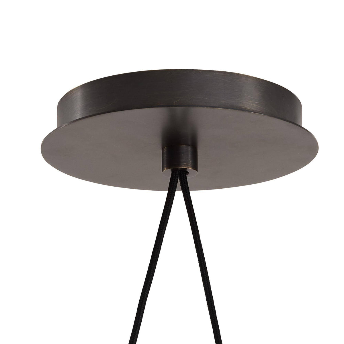 Sculptural Melt Chandelier – Gray — view 9