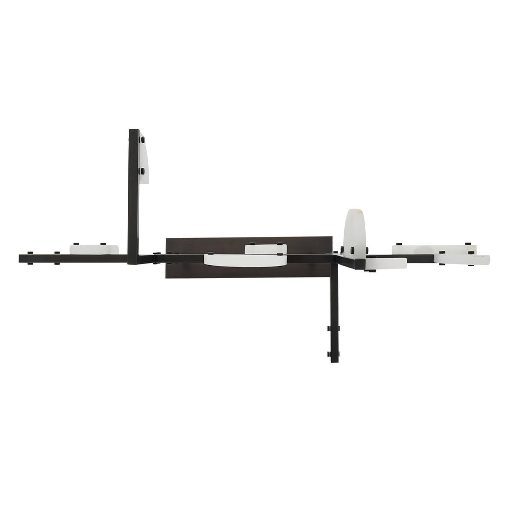 Signature Nova Alabaster Linear Chandelier — view 12
