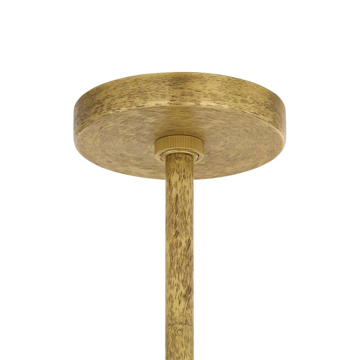 Sculptural Griff Large Chandelier – Gold — view 8