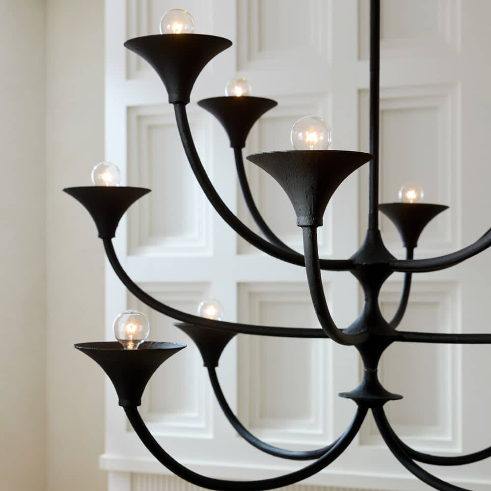 Heritage Larkin Chandelier — view 3