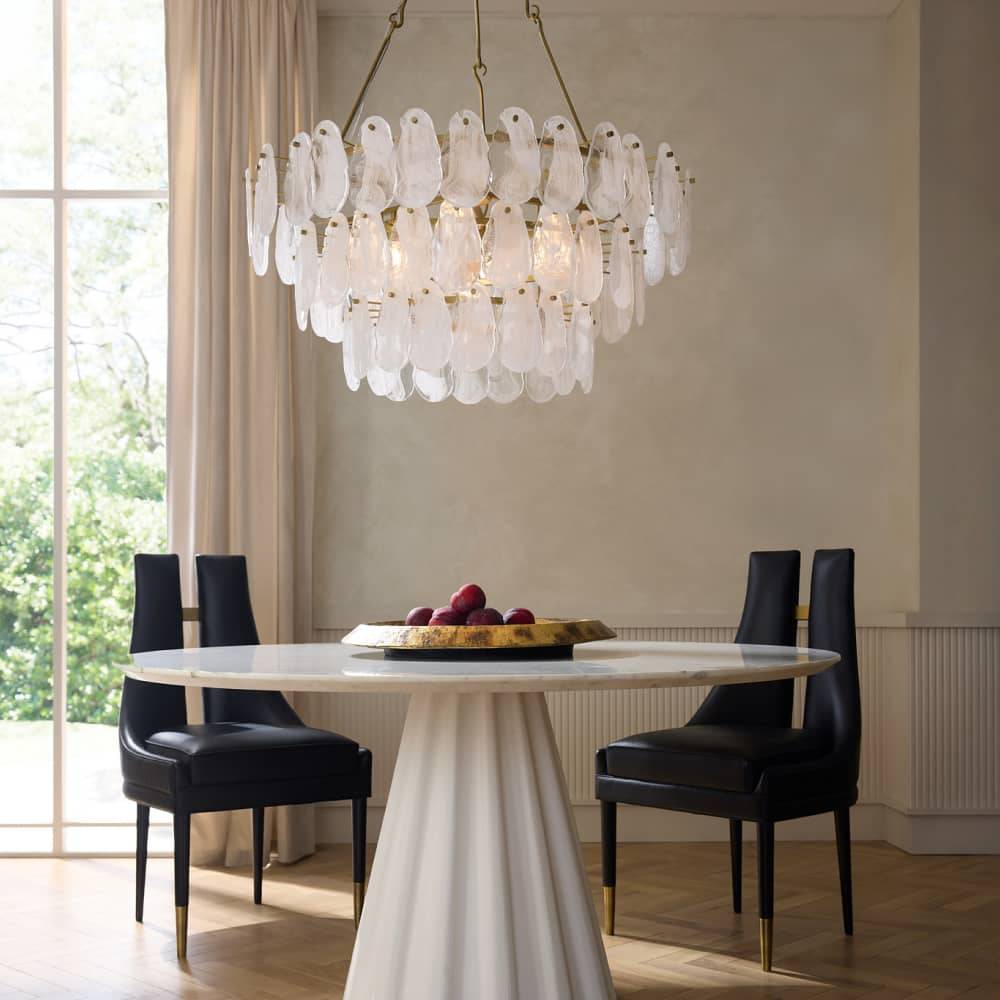 Sculptural Leon Large Chandelier — view 2