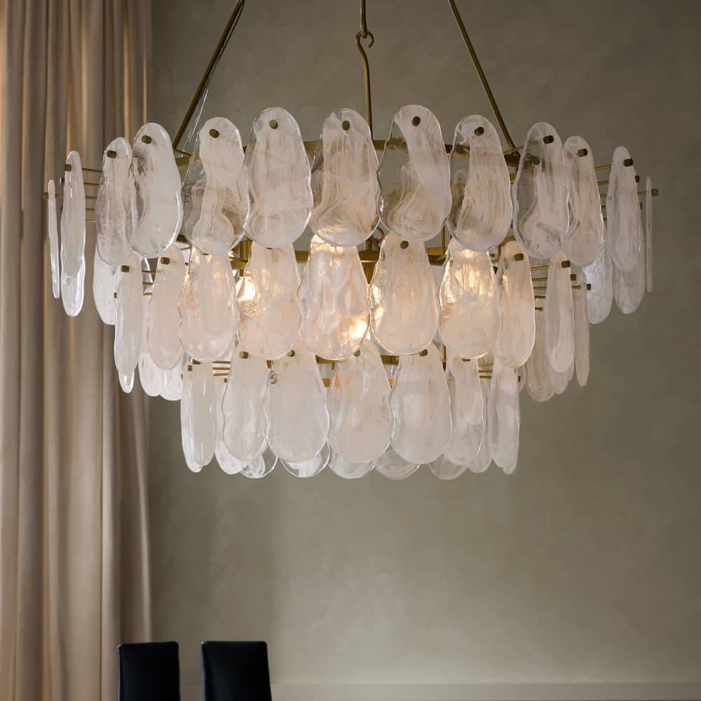Sculptural Leon Large Chandelier — view 3