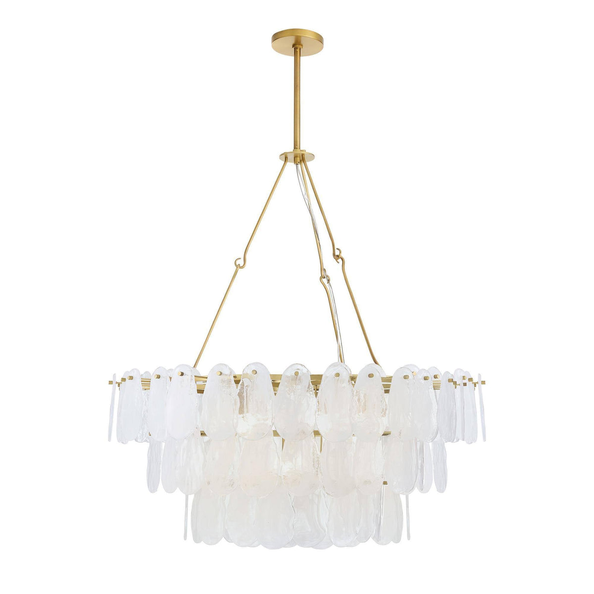 Sculptural Leon Large Chandelier — view 7