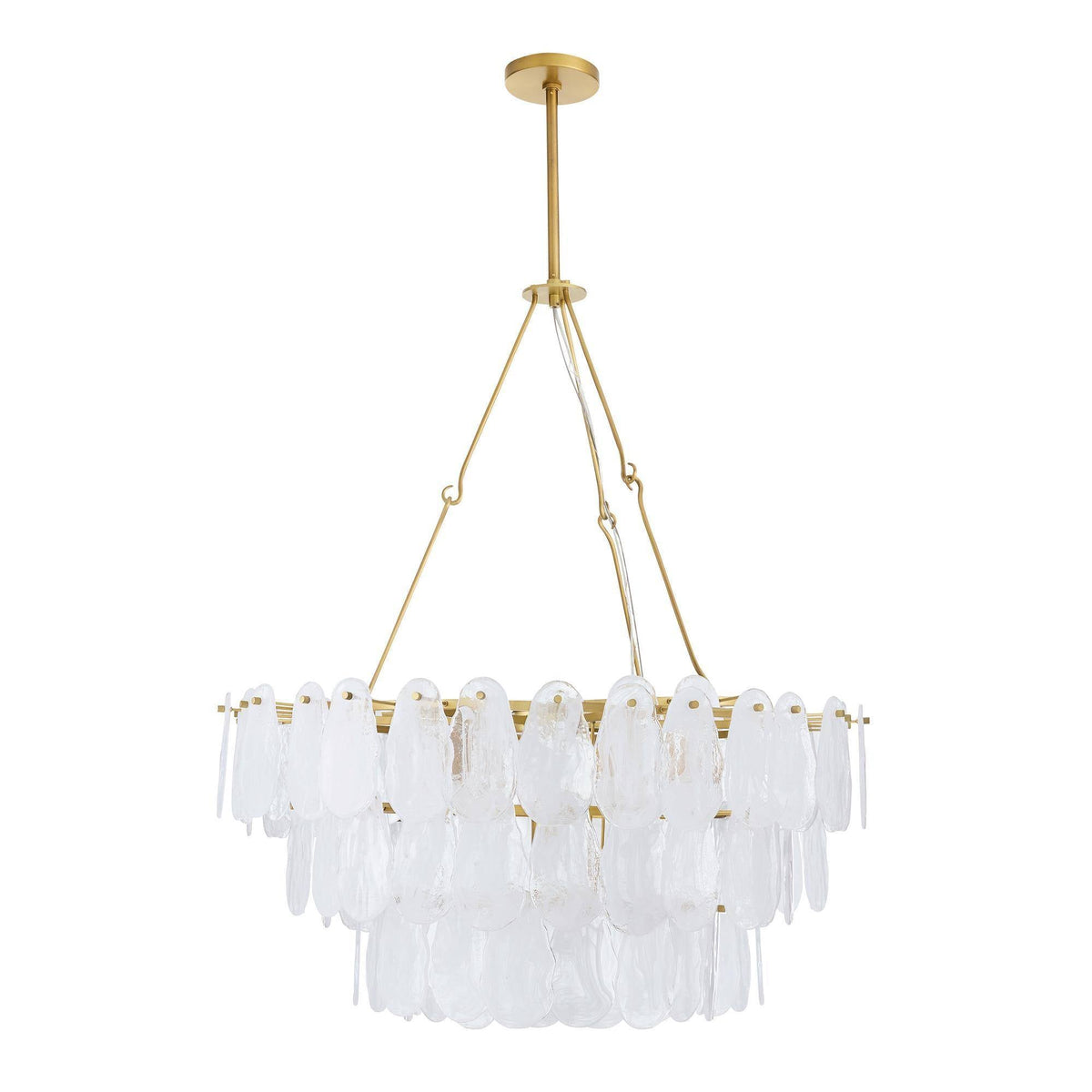 Sculptural Leon Large Chandelier — view 8