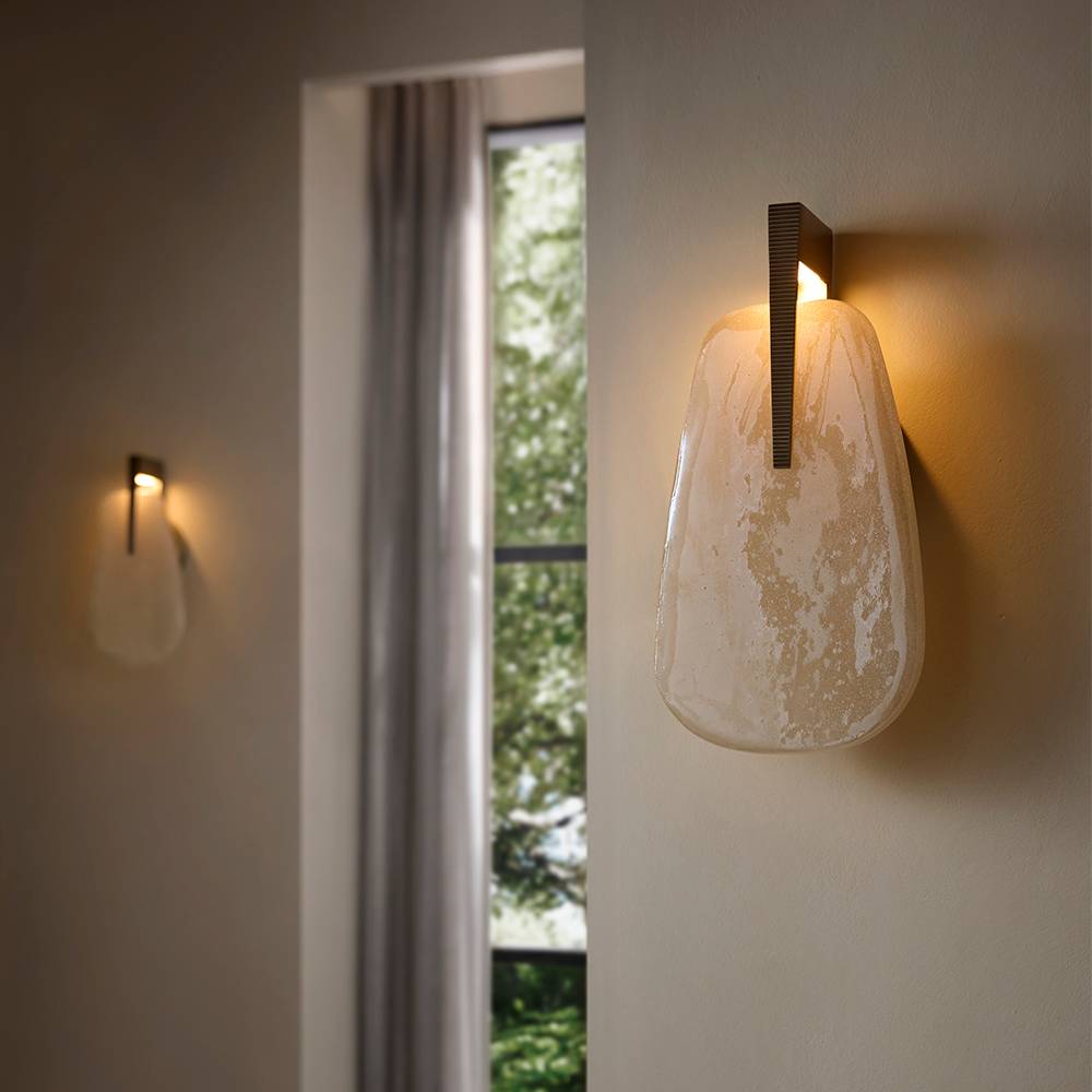 Sculptural Zelda Wall Sconce – Silver — view 2