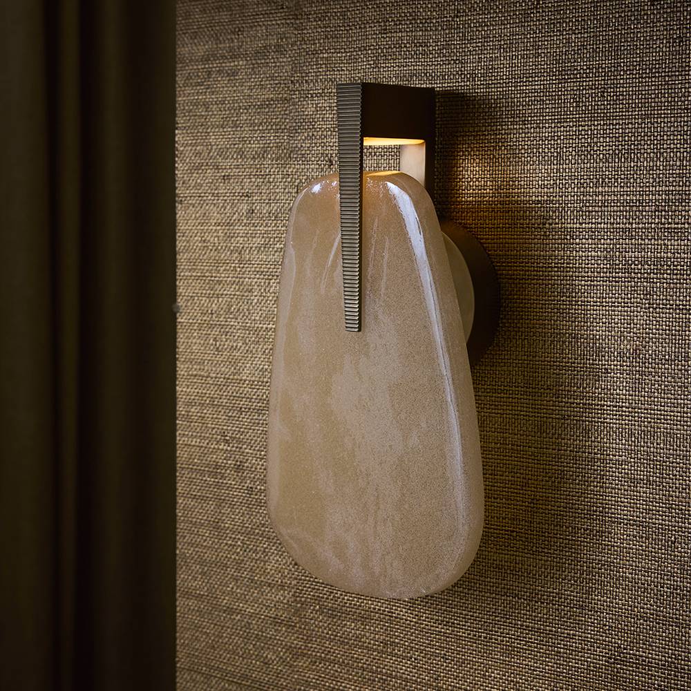 Sculptural Zelda Wall Sconce – Silver — view 3