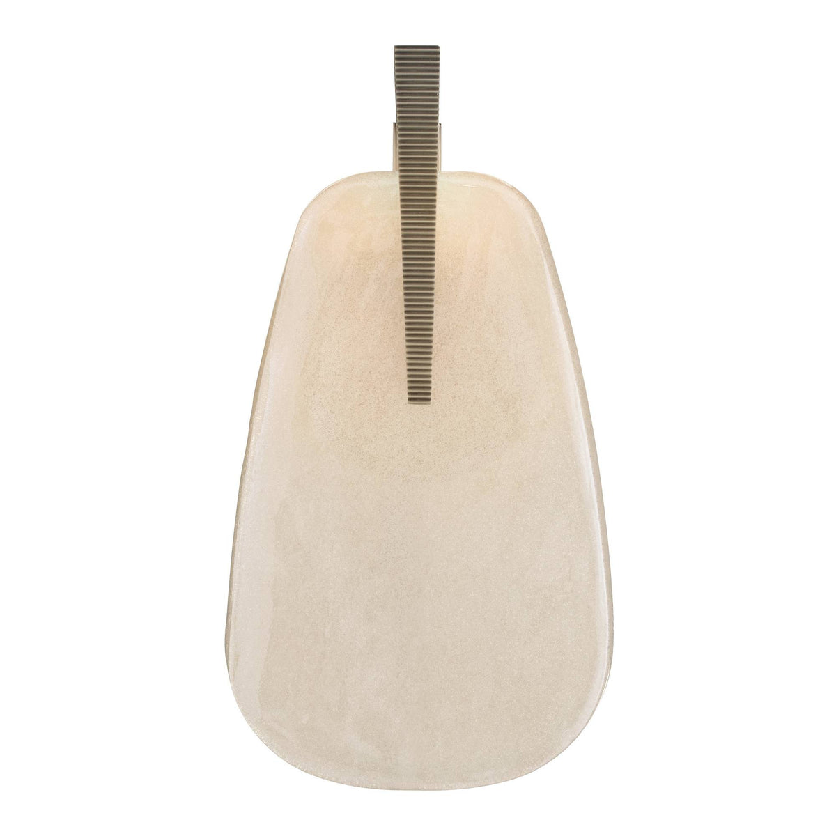Sculptural Zelda Wall Sconce – Silver — view 5