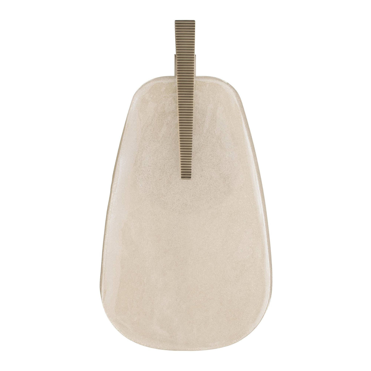 Sculptural Zelda Wall Sconce – Silver — view 6