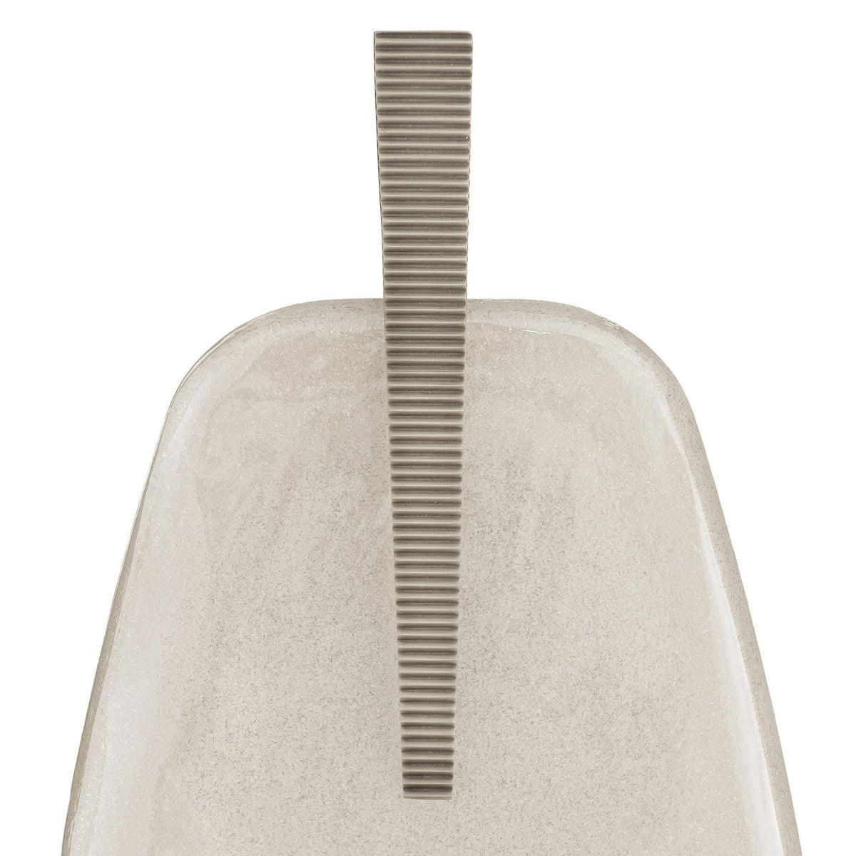 Sculptural Zelda Wall Sconce – Silver — view 7