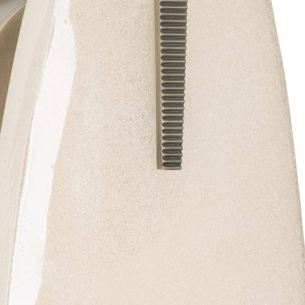 Sculptural Zelda Wall Sconce – Silver — view 8