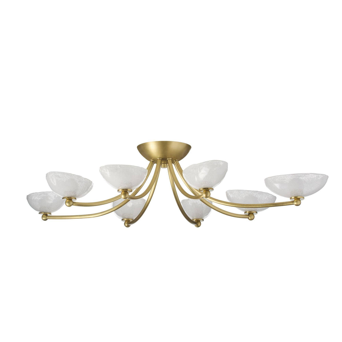 Artisan Zamora Flush Mount – Gold — view 3
